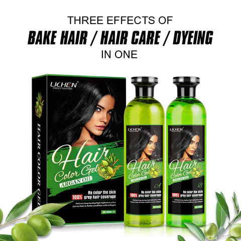 2 in 1 Hair Color Gel (Argan Oil)