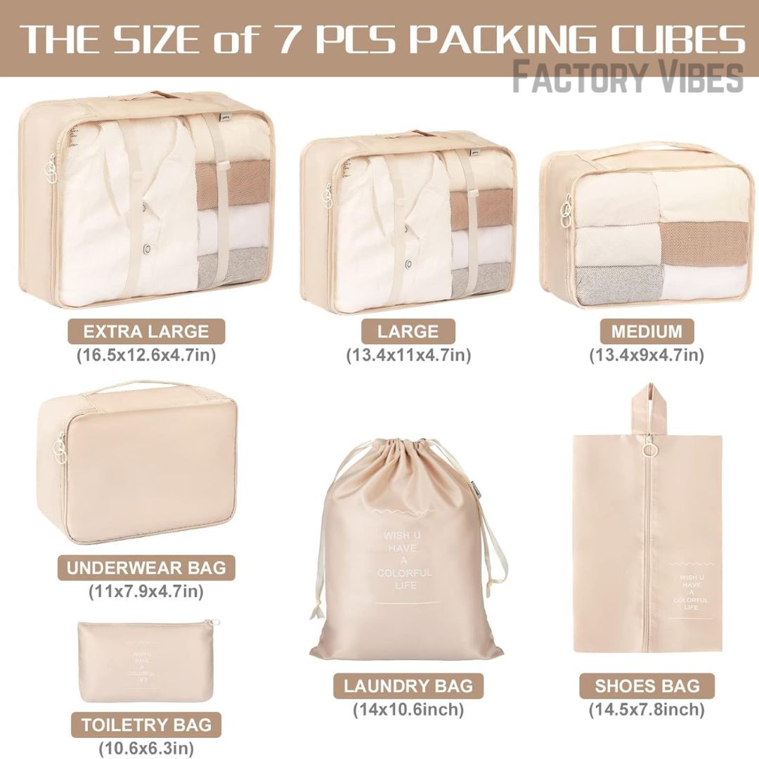 Packify™ 7 Set Luggage Organizers