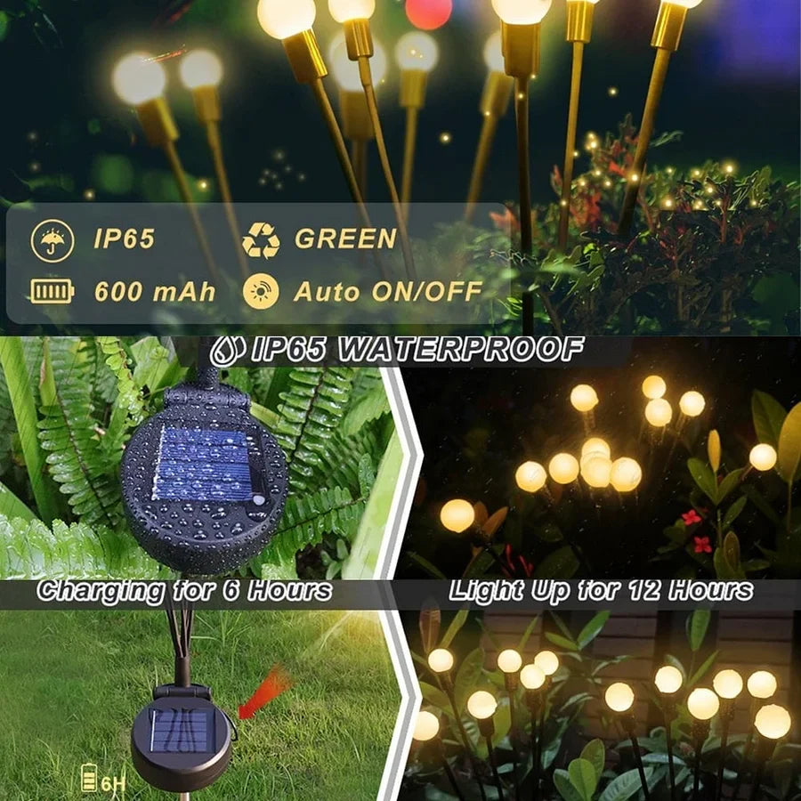 Solar Outdoor Garden Light (Auto-Rechargeable)