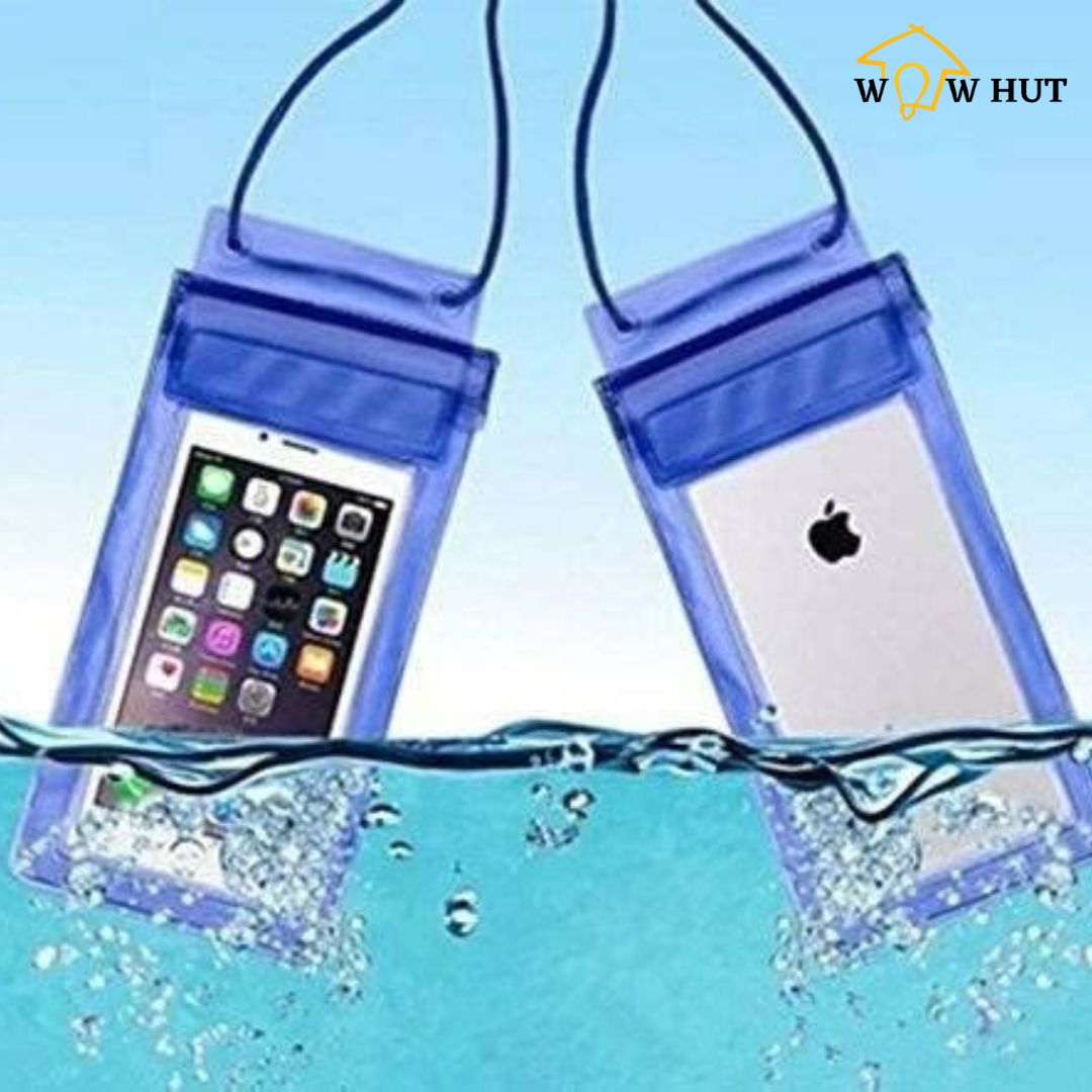 Universal Transparent Waterproof Case for Phone (Pack of 5)