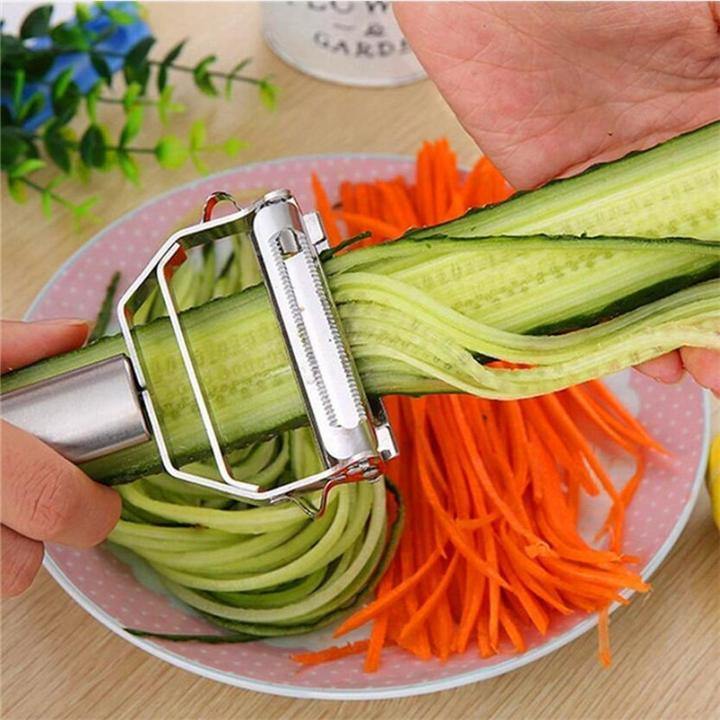 Stainless Steel Multi-function Vegetable Peelers (3 Pcs)