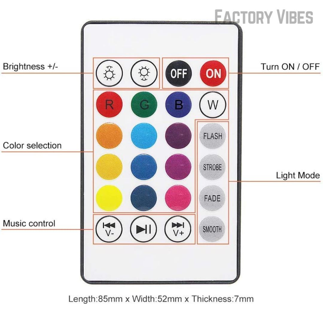 Remote Control Bulb with Bluetooth Speaker