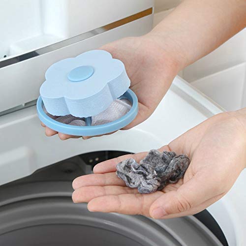 Washing Machine Floating Lint Mesh Bag (Pack of 3)