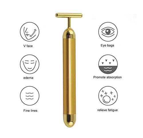 24K Gold Plated Face Massager