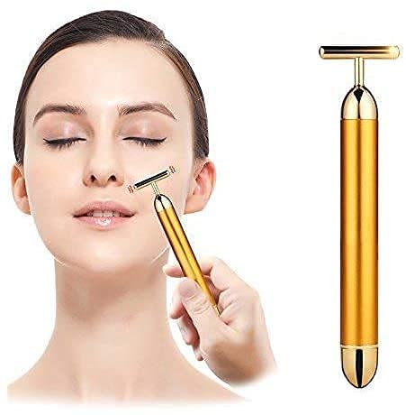 24K Gold Plated Face Massager