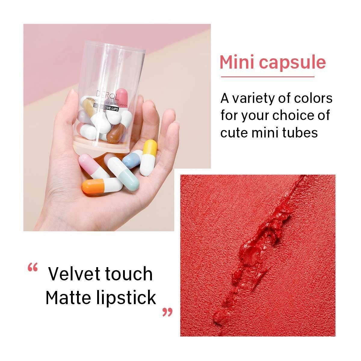 Mini Pills Lipstick Set- Pack Of 16 (50% OFF)