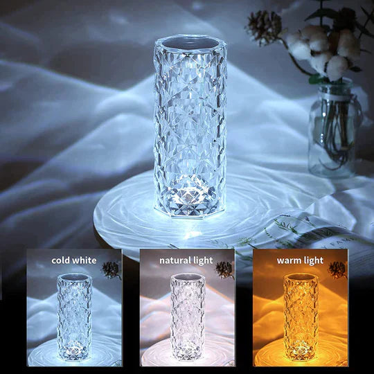 16 Colour LED CRYSTAL TOUCH LAMP