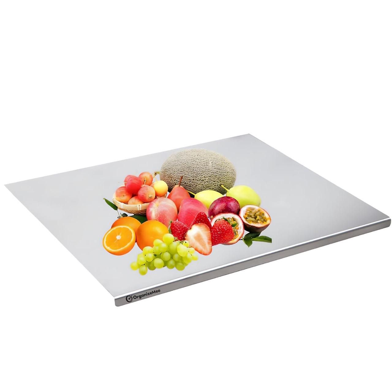 Stainless Steel Chopping Board & Kitchen Countertop 35x31cm (Original Big Size)