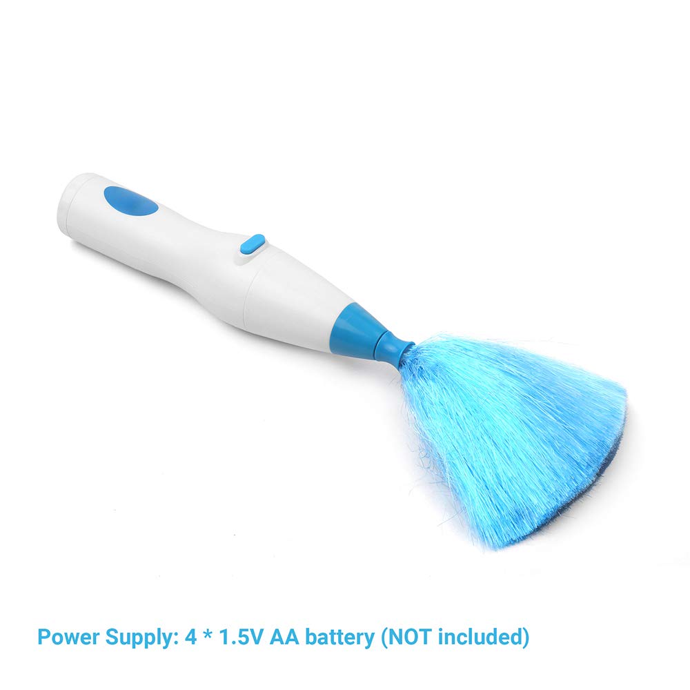 SpinJet™ Spin Duster Electric Cleaner Microfiber Brush