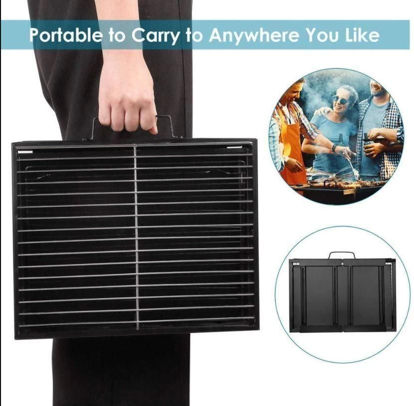 Portable Barbeque Grill (12 Barbeque Stick Set FREE)