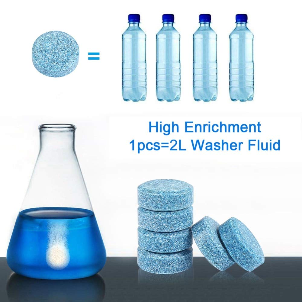 Car Windshield Cleaning Water Effervescent Tablets