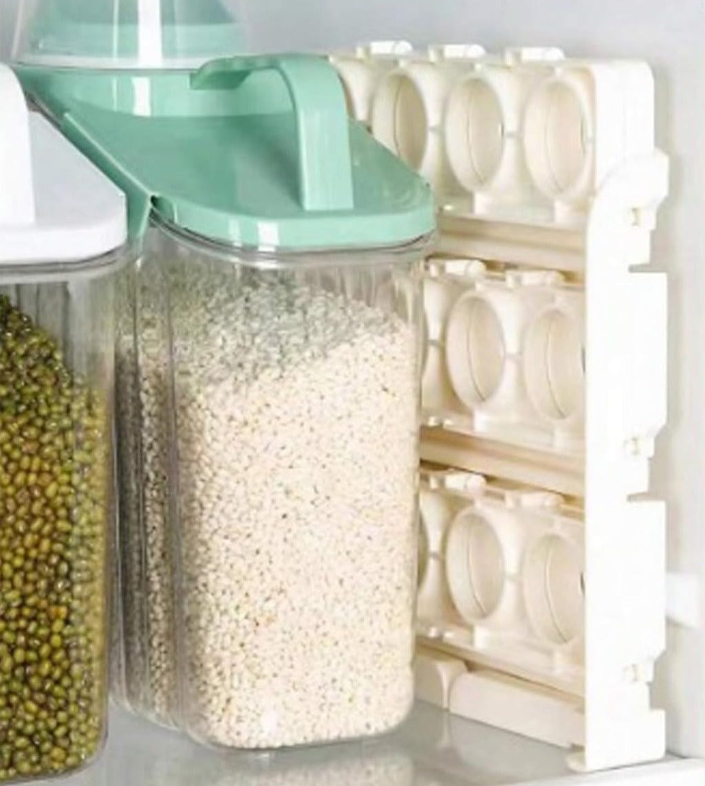 Foldable Egg Tray 24 Grid Egg Storage Box