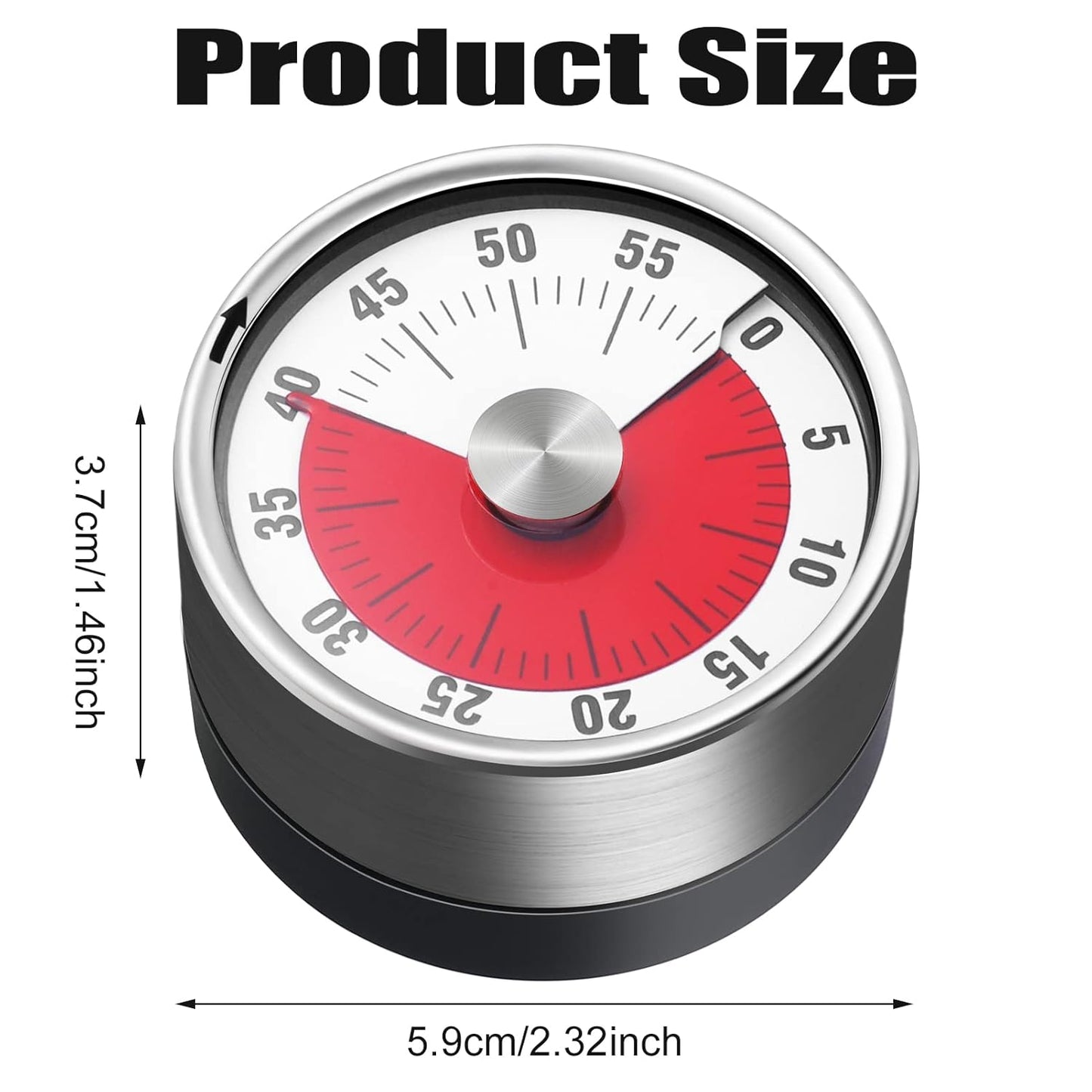 Magnetic Visual Kitchen Timer