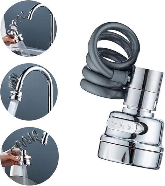 360° Water Faucet Extender with Adjustable Modes