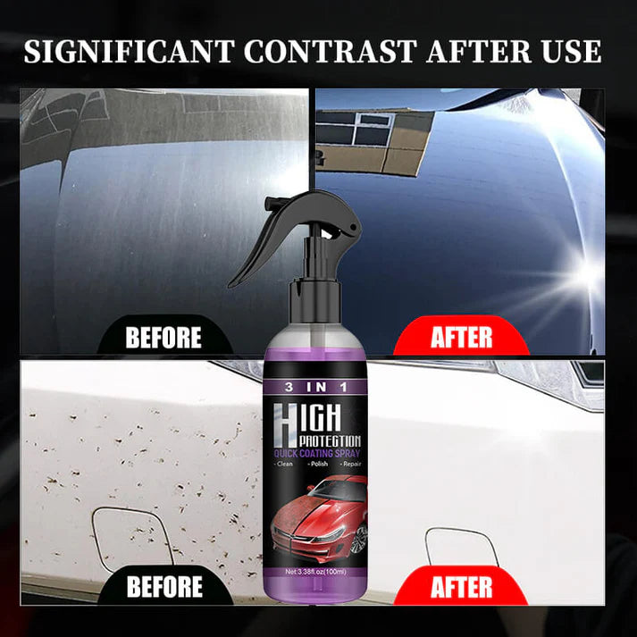 3-in-1 Car Coating Spray Buy 1 Get 1 Free