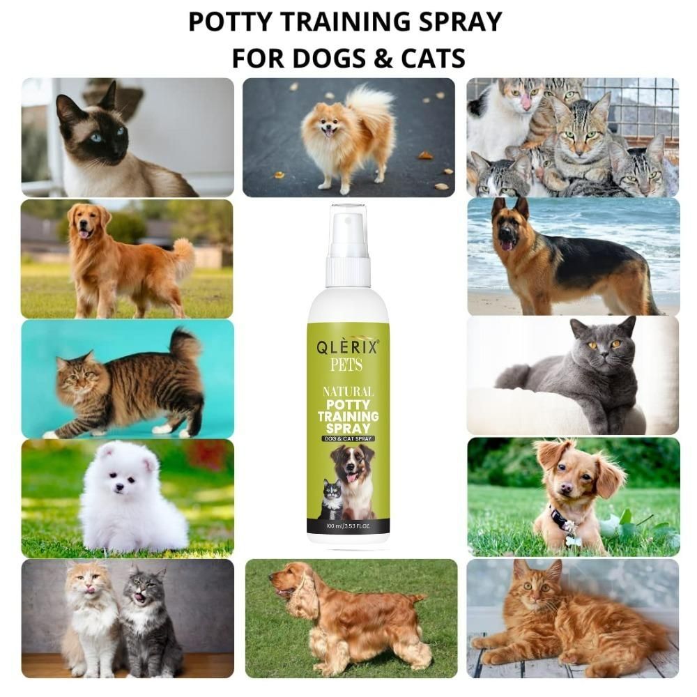 Natural Potty Training Spary for Dog & Cat (Pack of 2) 100ml each