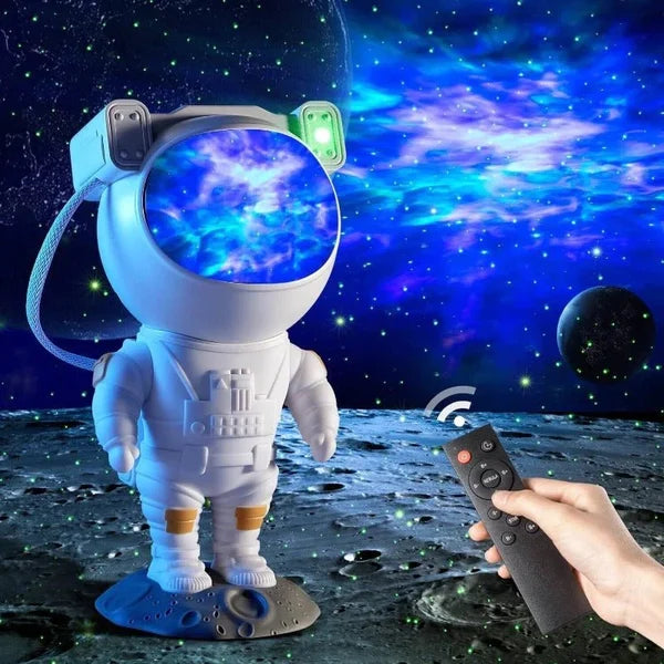 Astronaut Star Galaxy Projector Light - With Timer and Remote