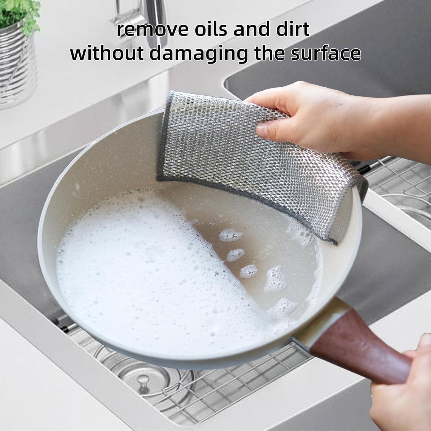 Multifunctional Non-Scratch Wire Dish Cloth (BUY 5 GET 5 FREE)