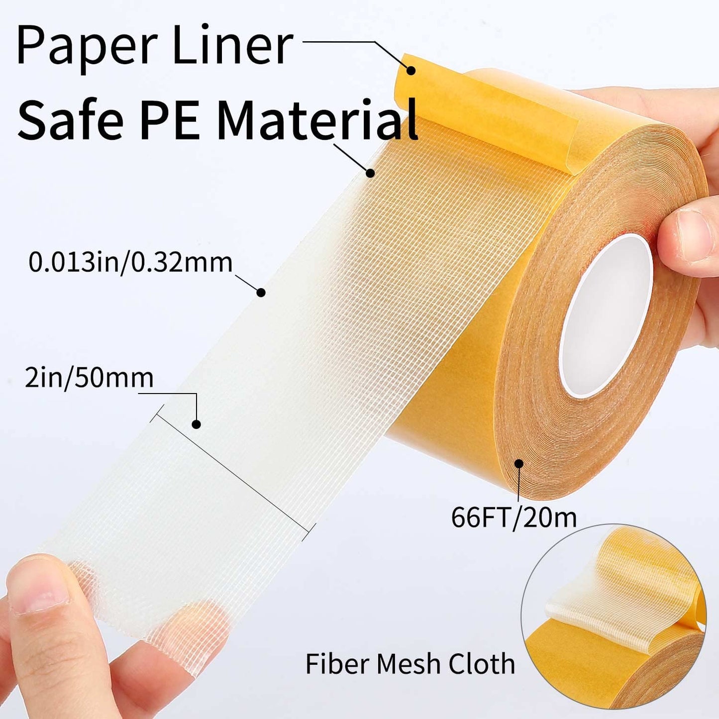 Double Sided Super Strong Mesh Grid Tape (20 Meter)