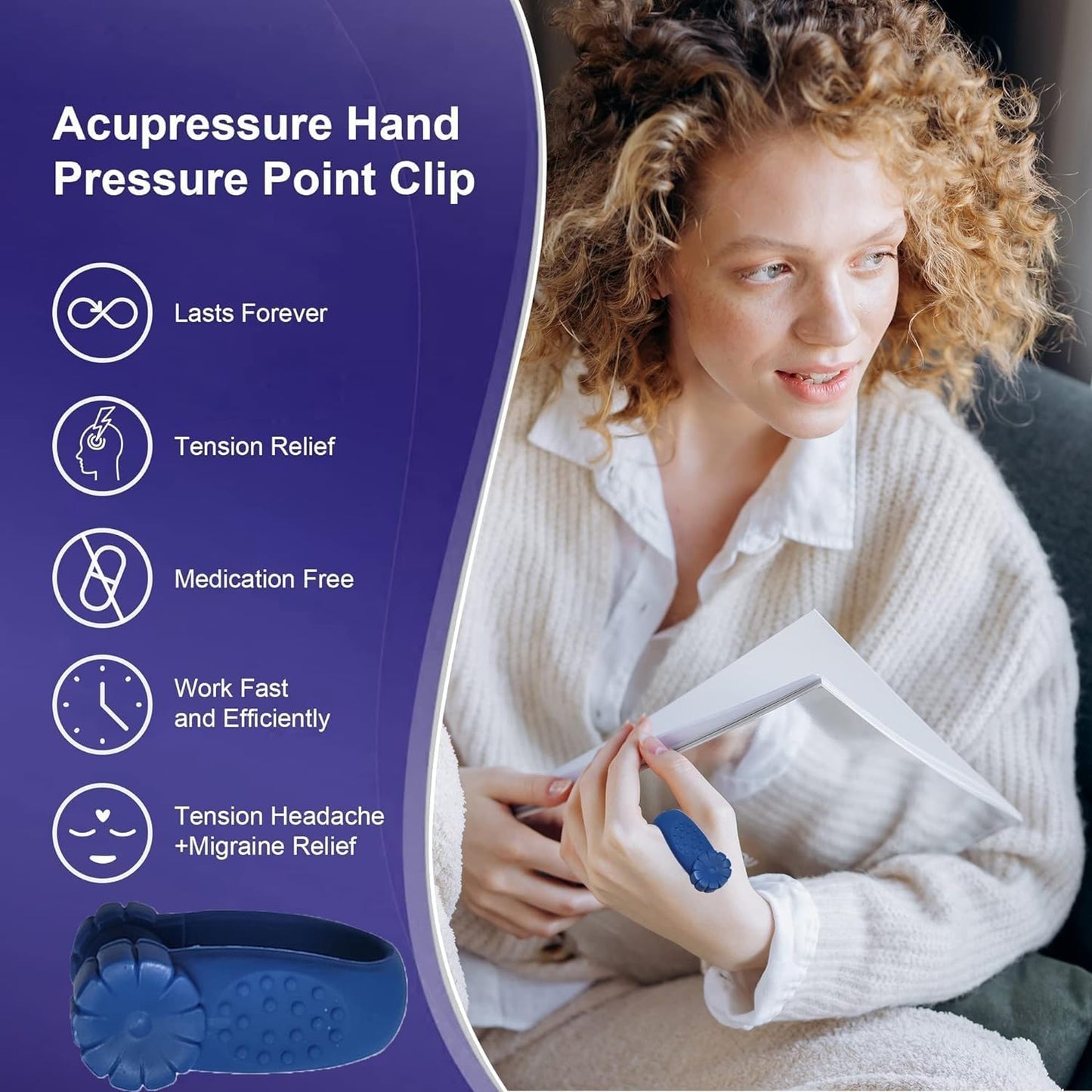 Acuplus + Sugar Control Acupressure Point Clip (BUY 1 GET 1 FREE)