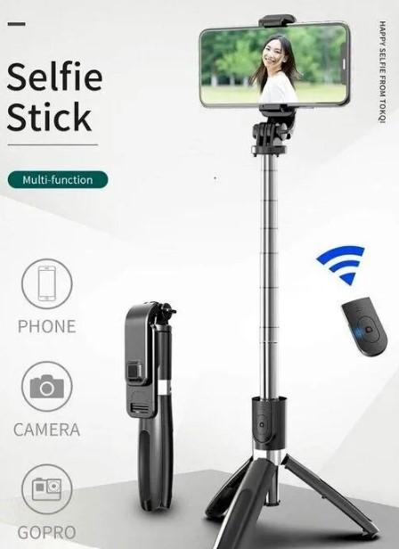 FV 3 in 1 Selfie Stick - Tripod With Led Light