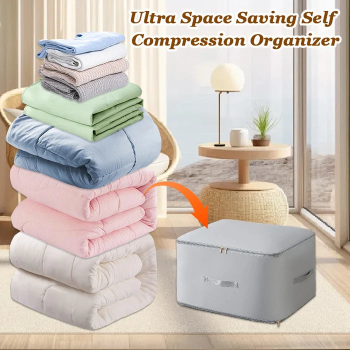 Space Saver Self-Compression Storage Bag