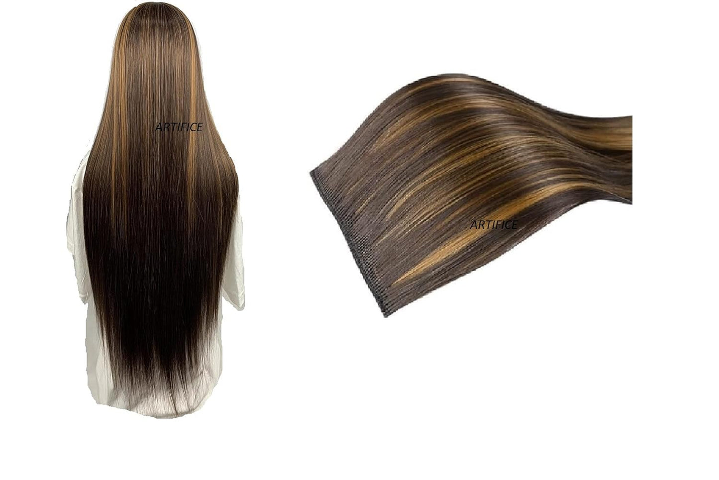 Hair Extension 5 Clips (24 inch) Straight/Curly