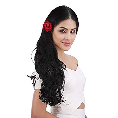 Hair Extension 5 Clips (24 inch) Straight/Curly