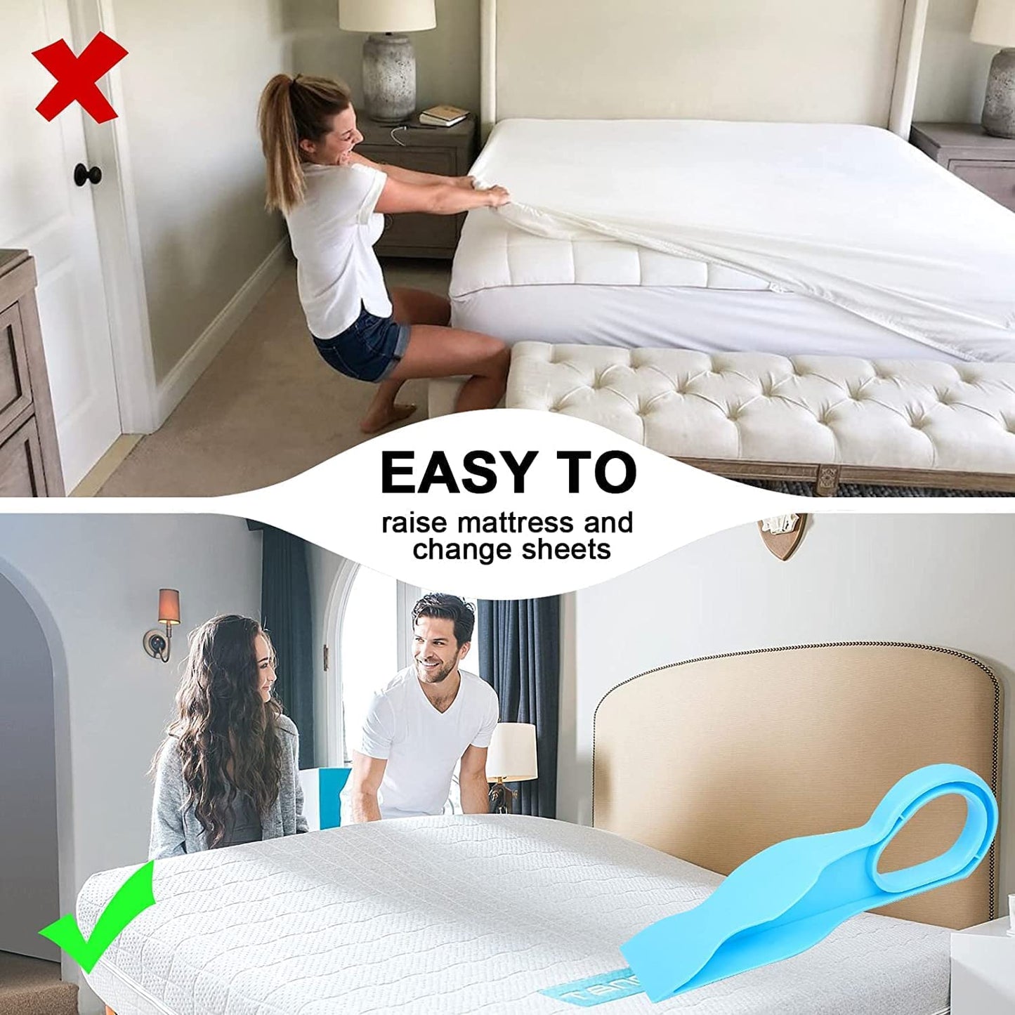 (Buy 1 Get 1 Free) Bedsheet Tucking Tool (Pack of 2)