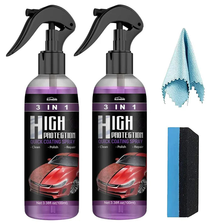 3-in-1 Car Coating Spray Buy 1 Get 1 Free