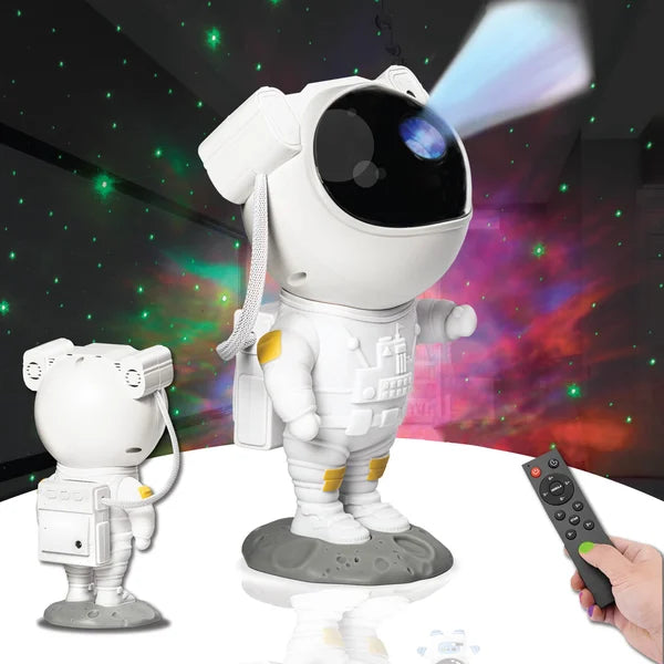 Astronaut Star Galaxy Projector Light - With Timer and Remote