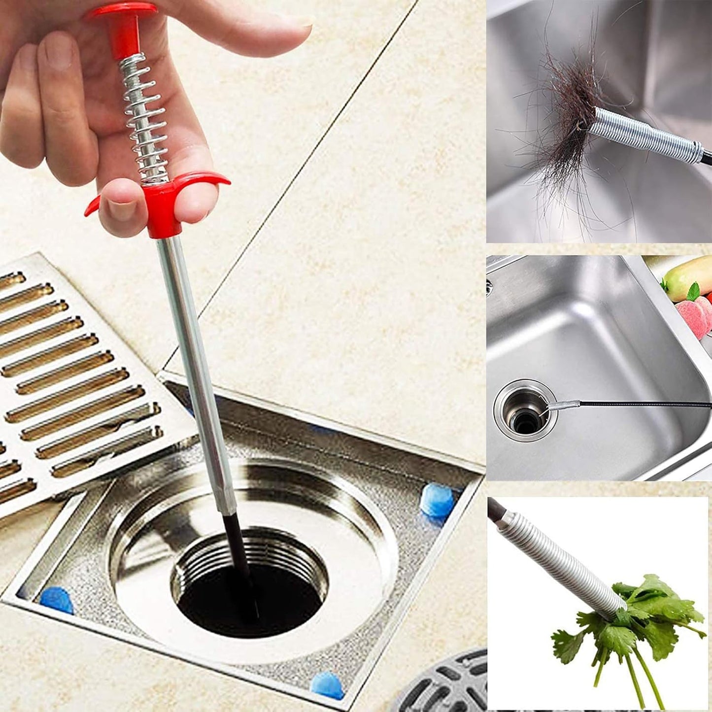 Flexible Drain Cleaning Tool