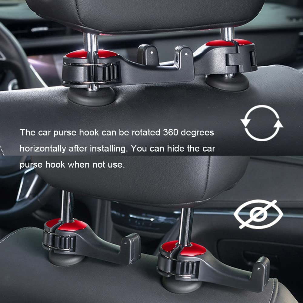 2 in 1 Car Headrest Hook (Buy 1 Get 1 Free)