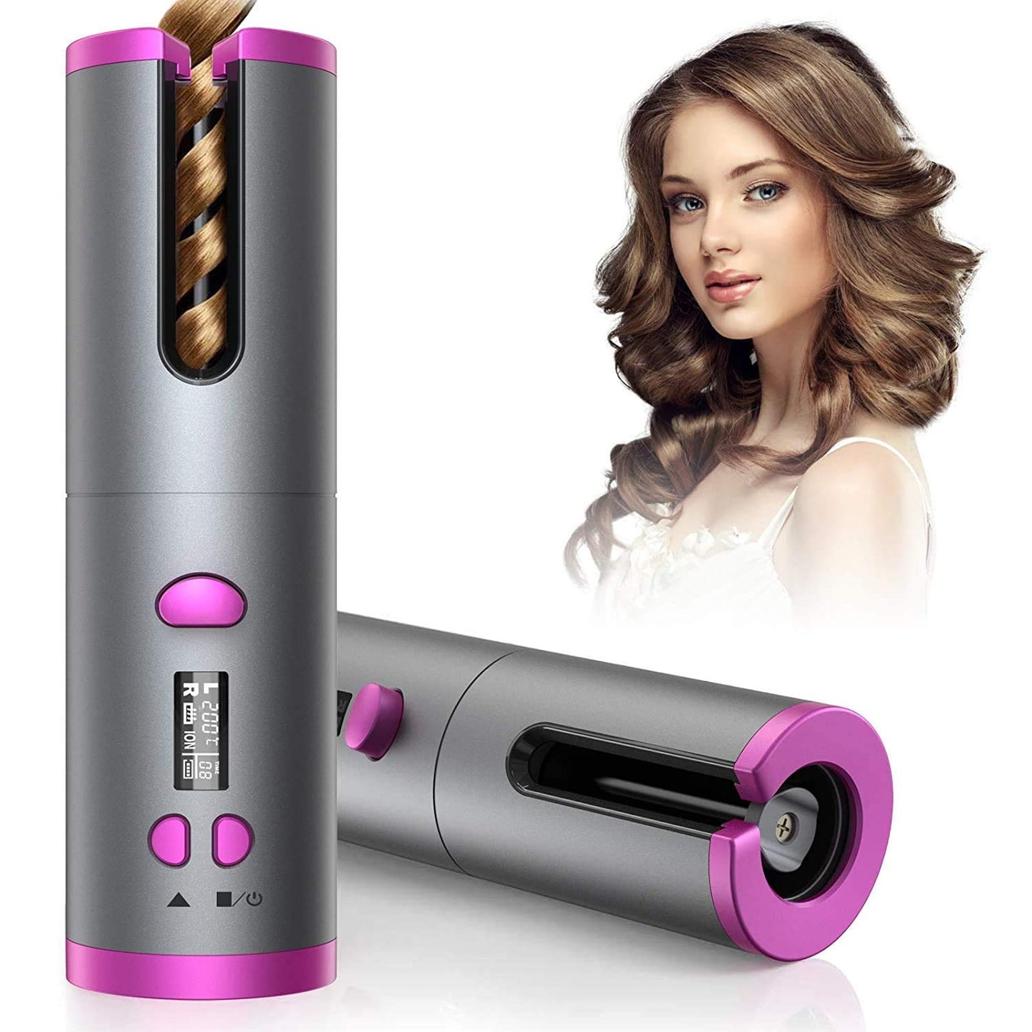 GlamLock™ Cordless Automatic Hair Curler