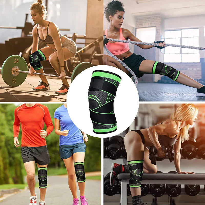 3D Compression Knee Sleeves for Men and Women