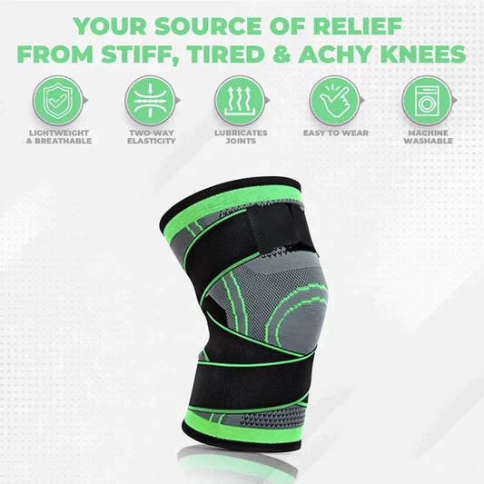 3D Compression Knee Sleeves for Men and Women