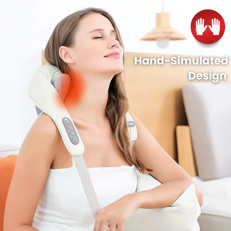 Neck, Shoulder, Back & Thai Massager Device with 1 Year Warranty