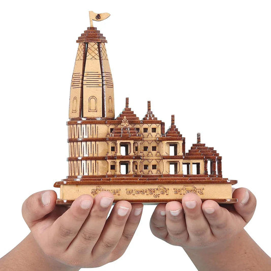 Shri Ram Mandir Ayodhya 3D Wooden Temple