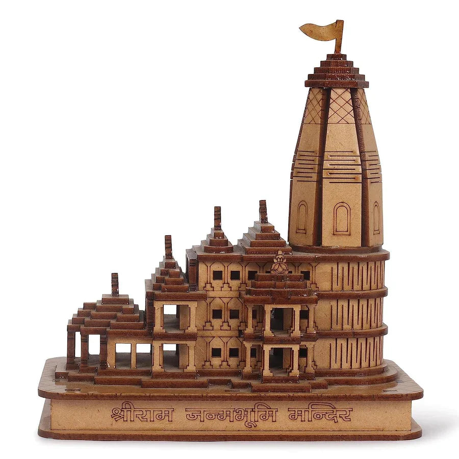 Shri Ram Mandir Ayodhya 3D Wooden Temple