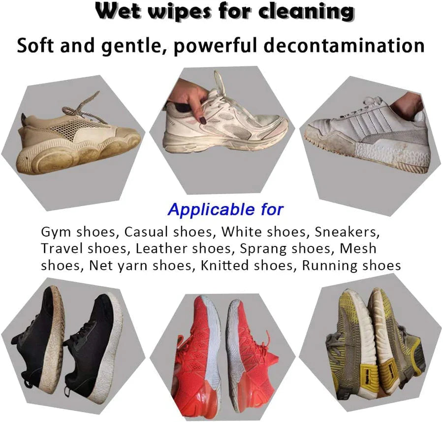 SneakClean Pro™ Shoes Cleaning Wipes (BUY 1 GET 1 FREE)