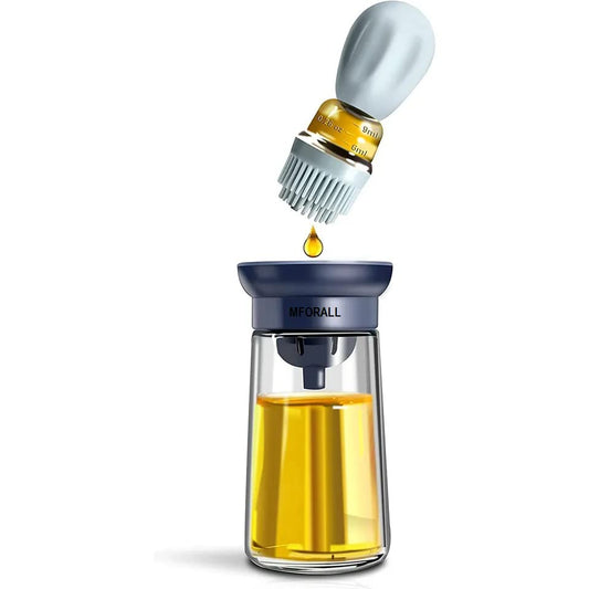 Oil Dispenser Bottle With Silicone Brush