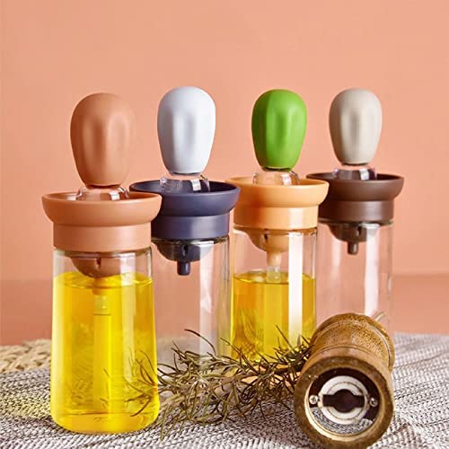 Oil Dispenser Bottle With Silicone Brush