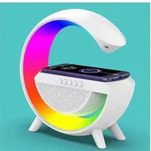 Premium Lamp Multifunctional Wireless Charger With Speaker