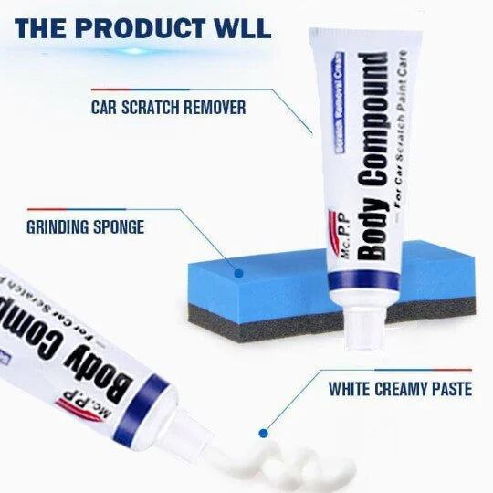 Professional Car Scratch Repair Agent (Buy 1 Get Grinding Sponge)