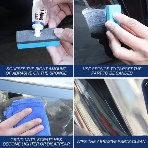 Professional Car Scratch Repair Agent (Buy 1 Get Grinding Sponge)