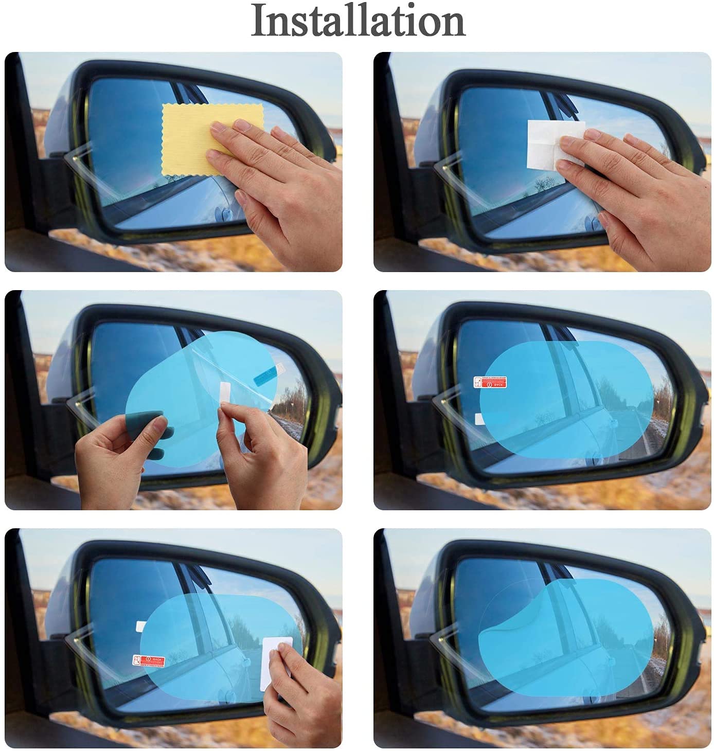 ClearShield™ Car Mirror Glass Protector