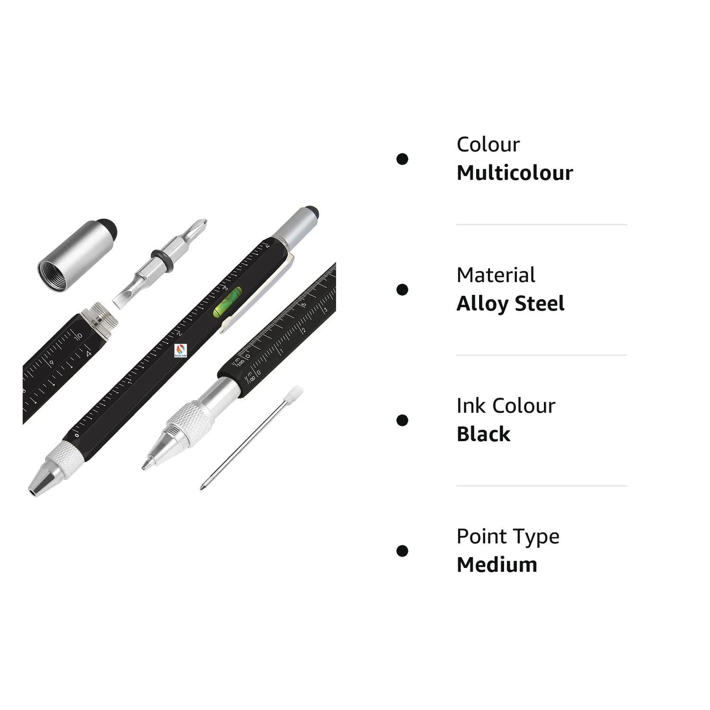 6 in 1 Stylus Multitool pen