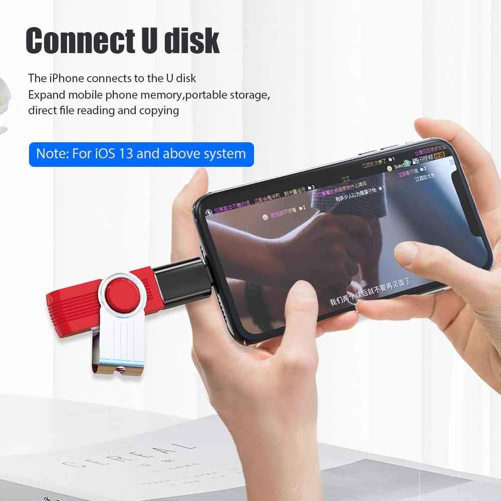 USB Flash Drive Data Transfer Adaptor for iPhone (iOS devices)