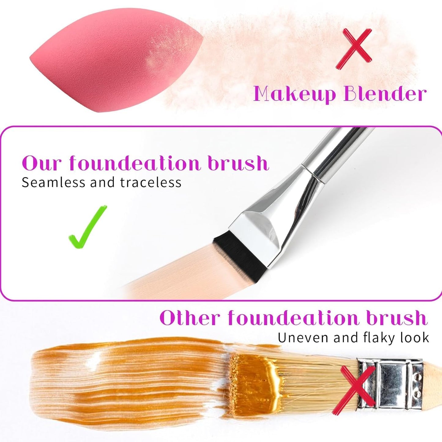 Thin Foundation Brush