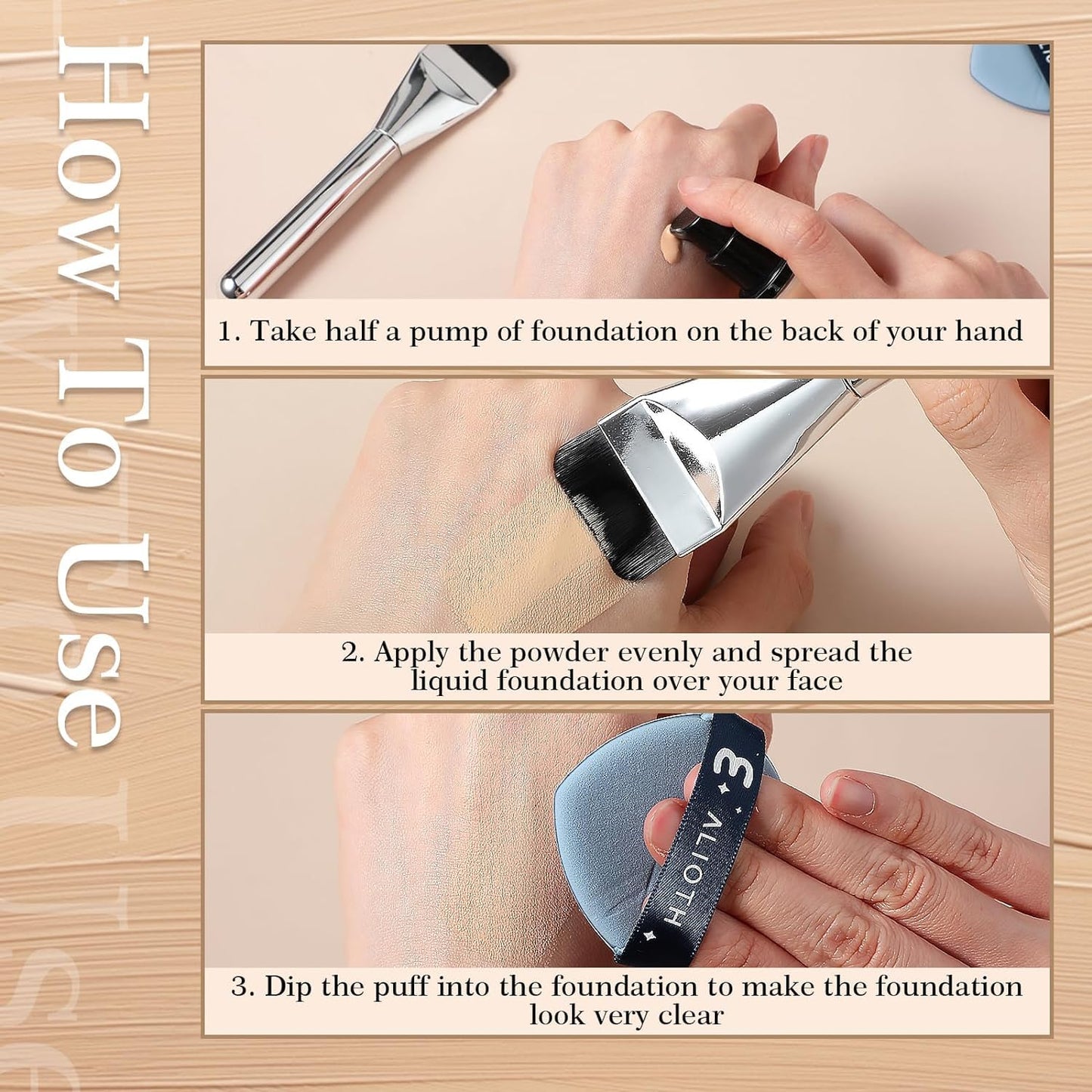 Thin Foundation Brush